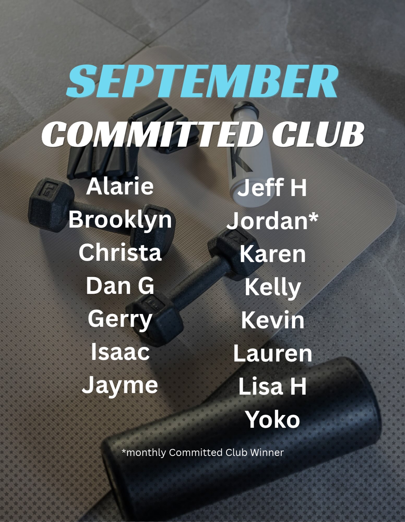 🎉 SEPTEMBER COMMITTED CLUB! 🎉

A huge shoutout to our incredible September Committed Club Members
💪✨ 

These dedicated members have shown up, stayed consistent, and crushed 18+ classes this month.

Your commitment to making movement a priority is something to celebrate, and we’re so proud of the energy, effort, and consistency you’ve brought to every class.

Keep showing up, keep challenging yourself, and keep inspiring those around you! 🧡🔥