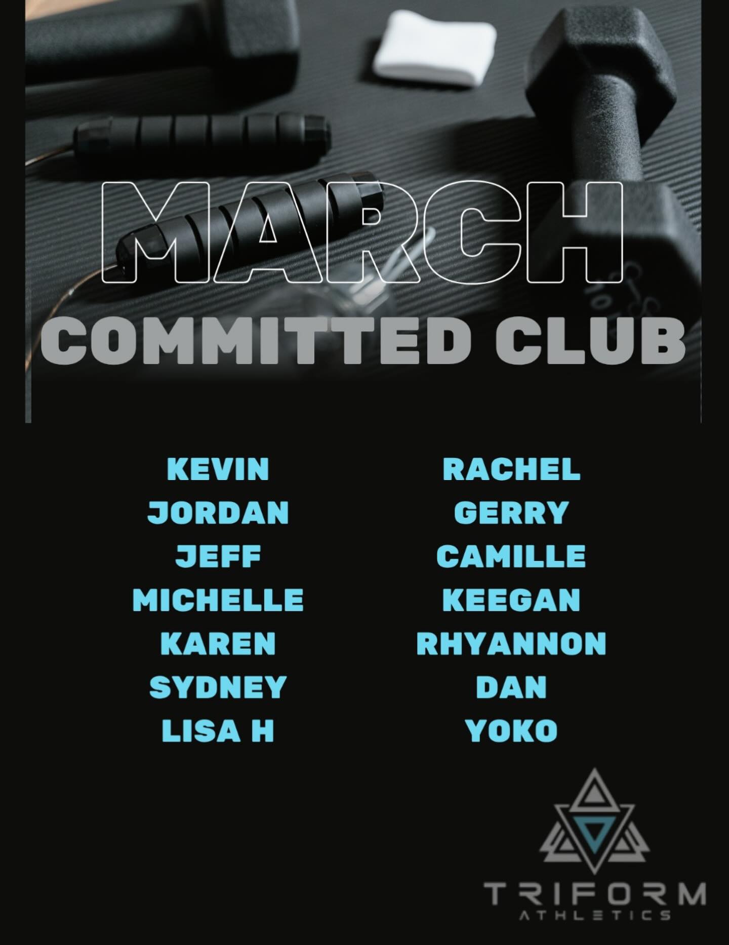🔥 COMMITTED CLUB 🔥

Shoutout to our crew who crushed 18+ check-ins this month! 👏

This isn’t just about showing up — it’s about making your health a priority, building consistency, and putting in the work even on the days you didn’t feel like it. That’s where the magic happens. 💥

You’ve set the tone, led by example, and proved that commitment pays off. We see you, and we’re proud of you!

Keep riding that momentum 🚀