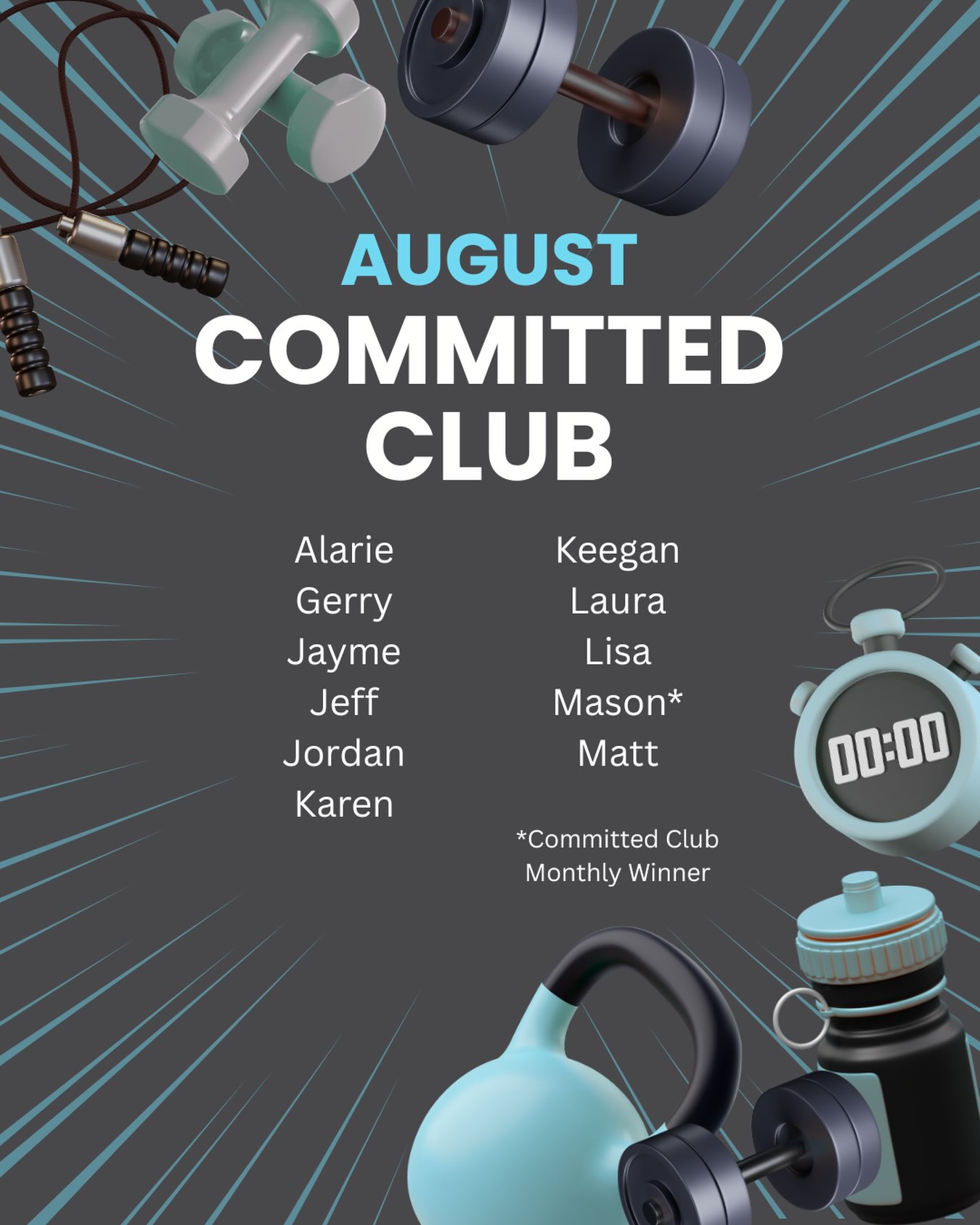 This month’s list is stacked. These athletes showed up 18+ times in August — that’s discipline, consistency, and zero excuses. 💪

Rain or shine, early mornings or late nights, they showed up for themselves and for this community. That’s what separates the committed from the casual.

Tag an athlete who earned their spot on this list 👇

Want to see your name here next month? 18 classes. That’s the standard. Let’s go. 🔥
